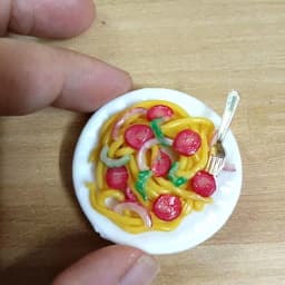 1/6 Scale Dollhouse Miniature Pizza Chicken Fried Chips Juice Mini Fast Food for Blyth BJD Doll House Kitchen Play Accessories