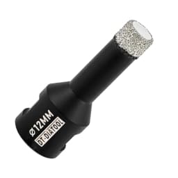 DT-DIATOOL Drill Bit M14 Porcelain Tile Crowns for Tile Granite Marble 1pc Collet, Crown Porcelain Hole Saw