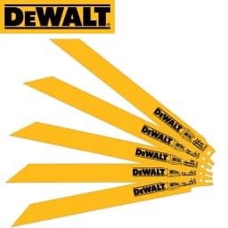DEWALT DW4809 Reciprocating Saw Blade Durability In Set Saw Blades Thick Metal Cast Iron Alloy Wood Power Tool Accessories