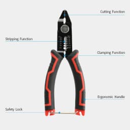 Automatic Stripping Cutter Wire Stripper Pliers Cable Wire Crimping Electrician Repair Tools Wire Stripper Tool Hand Tools
