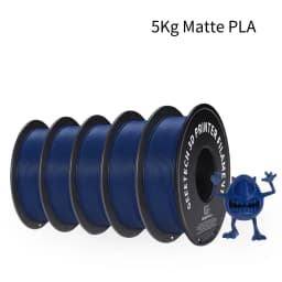 Geeetech 5kg Matte Filament PLA 1.75mm, 3d printer Material polylactic acid, frosted texture, Vacuum packaging