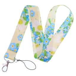 LB3010 Pink Love Neck Strap Lanyard for Key ID Card Cell Phone Straps USB Badge Holder DIY Neck Strap Hang Rope Rainbow Keychain