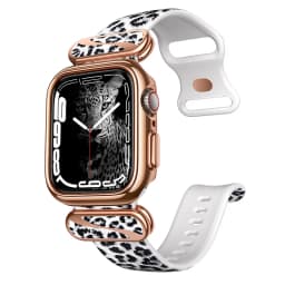 Case For Apple Watch 7/6/5/4/SE3/SE2/SE (40/41mm) I-BLASON Cosmo Luxe Series Stylish Protective Case with Adjustable Soft Strap