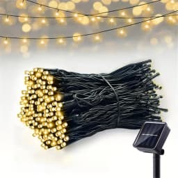 20-200 LEDs Eid Mubarak Solar Fairy Lights 8 Modes LED String Lights Outdoor for Garden Party Decoration Ambient Lighting