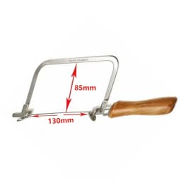 U-shaped Saw Woodworking Manual Wire Rosette Saw Hand Saw Woodworking Tools or Saw Blades