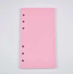 A6/A5 Pink Blue Purple Binder Notebook Cover & Photo Sticker Collect Book Diary Agenda Planner Paper School Stationery