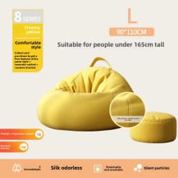 Lazy Sofa Bean Bag Single Person Can Lie Down and Sleep floor sofa muebles bean bag chair with filling