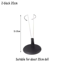 Adjustable Metal White Black Doll Dummy Puppet Wrist Stand Holder Bracket Support Dollhouse Accessories Toy Store Display