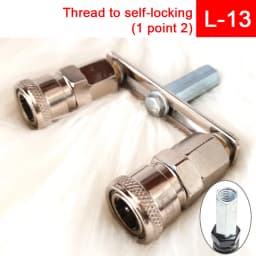 Reciprocating Linear Motor Parts 3 XLR Suction Cup Holder End Connector Vac-u-lock Bendable Spring Connector M8/M10