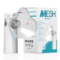 Medical Silent Mesh Nebulizer Handheld Inhaler Atomizer, Mini Portable Nebulizer Humidifier for Children & Adults
