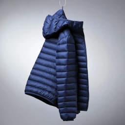 2024 New Light and Thin Down Cotton Men's Stand-up Collar Hooded Thermal Jacket winter jacket men