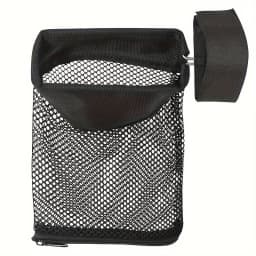 Hunting Bullet Shell Bag Military Gear Ammo Brass Shell Catcher Mesh Trap Nylon Mesh Bag Capture Black Collection Bag Ammo Bag