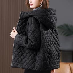 Women's Down Cotton Jacket 2026 Age-reducing Hooded Ladies Winter Parka Coat Comfortable Middle-aged Mother Female Outerwear