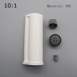 AB Dual -Group Colloid Mixed Tube 1: 1/2: 1/4:1/10: 1 Dual Liquid Plastic Cylinder