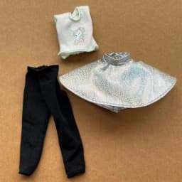 Monster Doll Coat Tshirt Skirt Clothes 1 /6 Slim Dressing Parts Decors Compatible with Monster Bratss Slim Doll Body