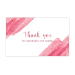 10-30pcs Thank You Cards With Flower Design For Small Business Exquisite Appreciation Card Gift Decoration Cards 9x5.4 CM