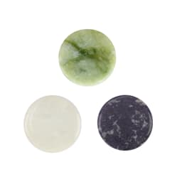 Eyelashes Extension Glue Adhesive Pallet Round Jade Stone Set False Eye Lashes Glue Pad Holder Makeup Tool Lash Lifting Supplies