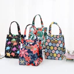 Oxford Cloth Insulated Lunch Bag Picnic Ice Pack Lunch Box Travel Bag Waterproof Camping Food Drink Cooler Bag Adult Kids