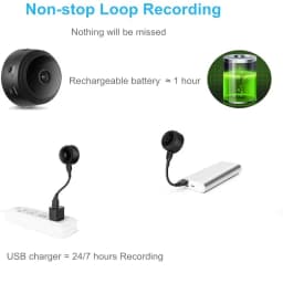 A9 1080P HD Wifi Mini Camera Surveillance Cameras Sensor Camcorder Web Video Smart Home Safety Wireless Security Camera