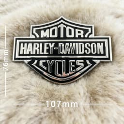 Aluminium Harley Davidson Tank Emblem Motorcycle Sticker Logo Decal