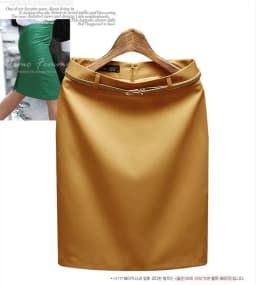 Spring Summer 2026 High Waist One Step Skirt Women's Professional Workwear A-Line Short Skirt Slimming Effect Commute Style