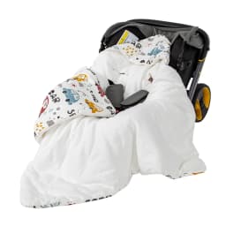 Baby Wrap Blanket For The Newborn With Windproof Hooded In A Infant Car Seat Autumn Warm Envelope For Discharge 0-6 Months