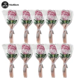 10pcs Mini Rose Flower Balloons Rose Shaped Balloons Birthday Wedding Balloon Mother's Day Decoration Baby Shower Party Supplies