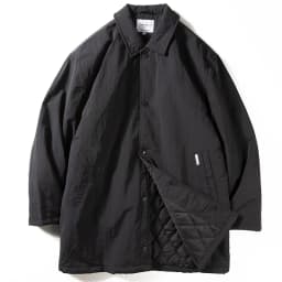 Men's Cotton Jacket Winter Lightweight Waterproof Mid-Length Warm Cotton Filled Casual Simple Turn-down Collar Coat