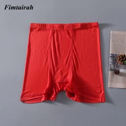 6A Mulberry Silk  flat corner pants,  Men's silk flat corner pants, men's mulberry silk underwear, silk knitted shorts,