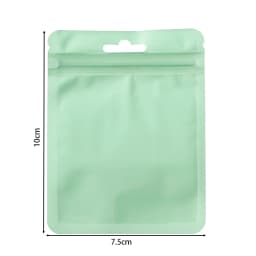 20pcs Cute Self-Sealing Resealable Bag Foil Zipper Pouch For DIY Jewelry Product Storage Organization Packaging Gift Storage Bag