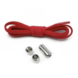 Semicircle No Tie Shoelaces Metal Lock Elastic Sneaker Shoestrings Adjustable One Size Fits All Shoe Laces Shoes Accessories