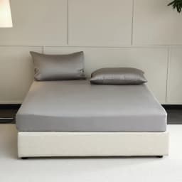 Luxury Natural Silk Fitted Sheet with Elastic Bands Smooth Mattress Cover Non-Slip Bed Sheet Fit Sheet 90/100/140/160/180/200cm