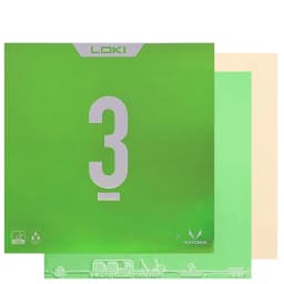 LOKI RXTON 3 Color Table Tennis Rubber Sticky Ping Pong Rubber Blue Pink Green Purple Sheet with Kunlun Sponge