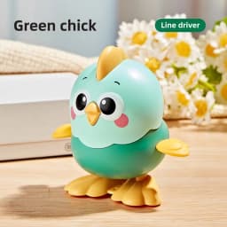 Cute Wind Up Chick Toy No Battery Needed Baby Crawling Educational Clockwork Safe Sensory Toy for Infant Toddler Kids Gift