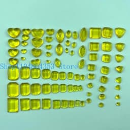 Heart Square Silicone Mold Crystal Diamond Resin Mold Jewelry Making Epoxy Casting Mold Ice Cubes Mold DIY Craft