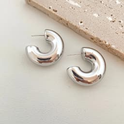 Trendy Circle Twists Hoop Earring for Women Simple Temperament Hyperbole Gold Color Ear Daily Wear Jewelry Party Gifts