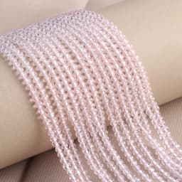 125 Pieces Spinel Bead Crystal Beads Loose Exquisite appearance DIY Jewelry Making Bracelet Necklace Accessories 3mm Length 38cm