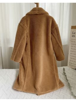 ZADORIN Winter Thick Warm Solid Teddy Coat Women High Street Oversized Pink Faux Lamb Fur Coat Woman Long Faux Fur Jacket Coats