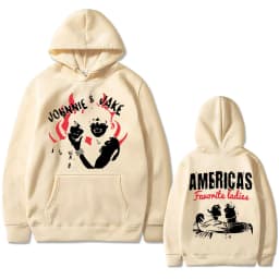 America's Favorite Ladies Jake Webber and Johnnie Guilbert Graphic Hoodie Men Fashion Casual Sweatshirt Male Oversized Hoodies