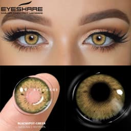 EYESHARE 1 Pair Color Contact Lenses for Eyes Beautiful Pupil Contact Lens Yearly Use Cosmetic Beauty Eye Lenses Colored Lenses