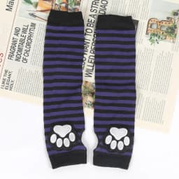 New Cute Cat Claw Half-finger Knitted Gloves Gothic Lolita Arm Cover Arm Warmers Fingerless Punk Long Wristband Y2K Girl Gloves
