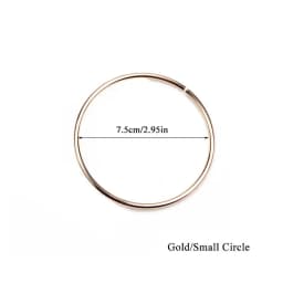 1PC Acrylic D Round Shape Purse Sewing Frame DIY Bag Handles For Bag Making Purse Handles Replacement Crochet Bag Handles