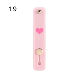 Creative Grip Stand Candy Color Phone Holder Silicone Finger Ring Push Pull Bracket Universal Hand Band Phone Accessaries