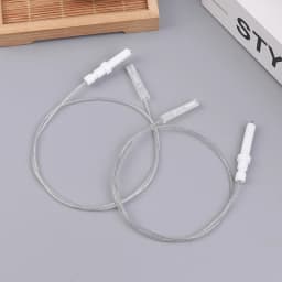1Pc Gas Cooktop Stove Spare Igniter Electrode Spark Plug With Wire Ignition Ceramic Pin Ceramic Height 35mm 40mm For Gas Cooker