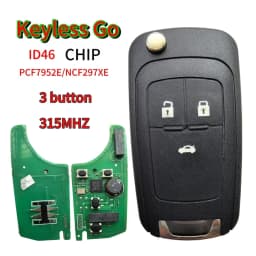 Keyless Go315/433MHz ID46 Smart Remote Key for Chevrolet Cruze Aveo Orlando Trax Buick Lacrosse Encore Regal Verano Opel Vauxhal
