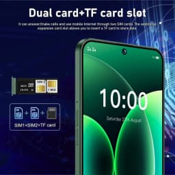 K-Touch Mobile Phones Note 17 Pro Android 15 Smartphone 7.3 Inch 5G Dual Sim Cell phone 16 + 48MP 22GB + 2TB 7800mAh Power Battery Face Unlock WiFi Cellphones For Men Women