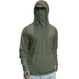 UPF50+ Performance T-Shirt Summer Man Long Sleeve Casual Hoodie Quick Dry Shirts Sunscreen Fishing Ice Silk Tops Sun Running Tee