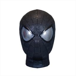 Handmade Spider-Man 2 Movie Accuracy Garfield Version Cosplay Mask Peter Parker Handicraft Collectible Item For Gift