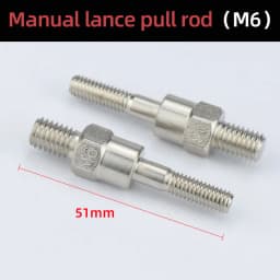 BT-606 BT-605 BT-607 BT-609 BT-610 Manual Rivet Nut Gun Part Rivet Head Screws Pull Rod Accessories For M3 M4 M5 M6 M8 M10 M12