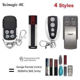 868MHz Rolling Code Garage Remote Control APERTO 4025 TX02-868-2, 4020 TX-03-868-4,4035,4021,4026 TX03-868-2 Door Opener